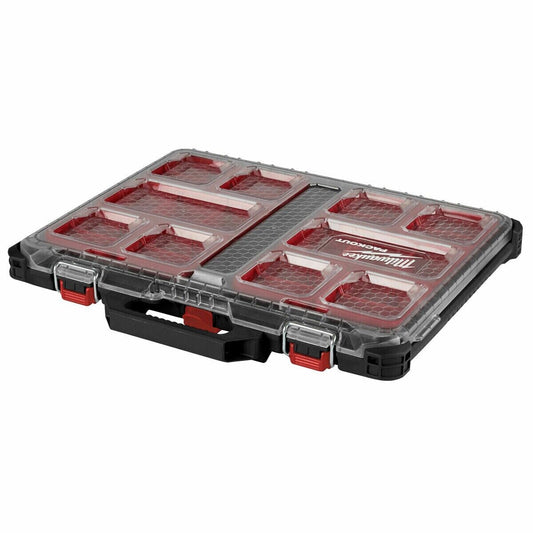 Milwaukee 4932471064 Packout Compact Slim Accessories Organiser Case - MonkeyTools
