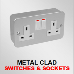 Collection image for: Metal Clad Switches & Sockets