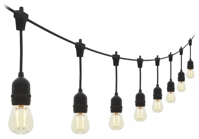 4LITE FESTOON 20M OUTDOOR LED IP44 LIGHTING 40W 165LM - MonkeyTools