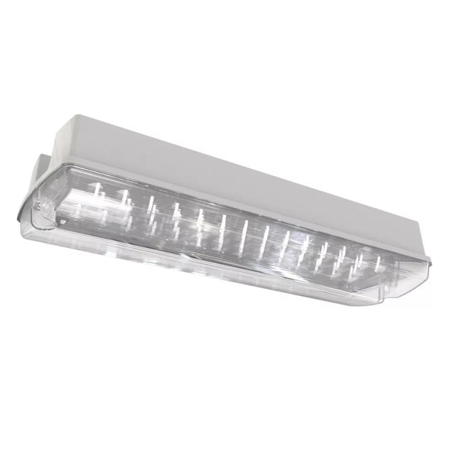 4LITE INDOOR & OUTDOOR MAINTAINED OR NON-MAINTAINED EMERGENCY RECTANGULAR LED BULKHEAD WHITE 3.5W 167LM - MonkeyTools
