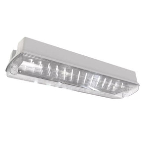 4LITE INDOOR & OUTDOOR MAINTAINED OR NON-MAINTAINED EMERGENCY RECTANGULAR LED BULKHEAD WHITE 3.5W 167LM - MonkeyTools