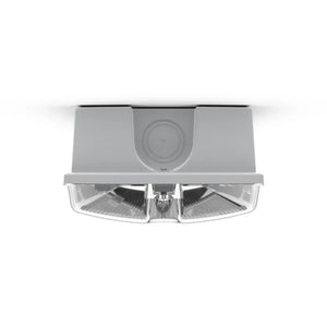 4LITE INDOOR & OUTDOOR MAINTAINED OR NON-MAINTAINED EMERGENCY RECTANGULAR LED BULKHEAD WHITE 3.5W 167LM - MonkeyTools