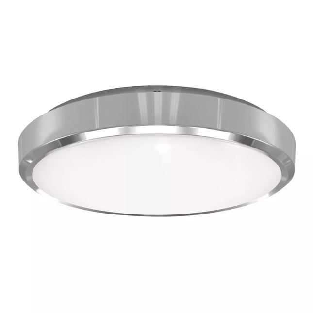 4LITE LED WALL/CEILING LIGHT CHROME 18W 1847LM - MonkeyTools