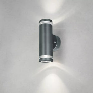 4LITE MARINUS OUTDOOR IP44 UP/DOWN WALL LIGHT ANTHRACITE - MonkeyTools