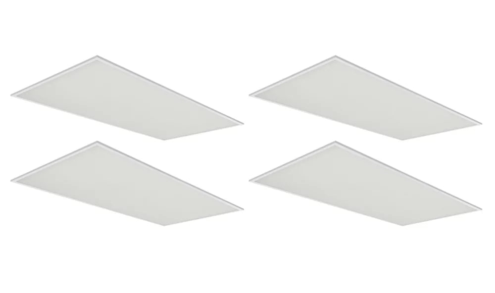 4LITE RECTANGULAR 1200MM X 600MM LED PANEL WHITE 46W 5500LM 4 PACK - MonkeyTools