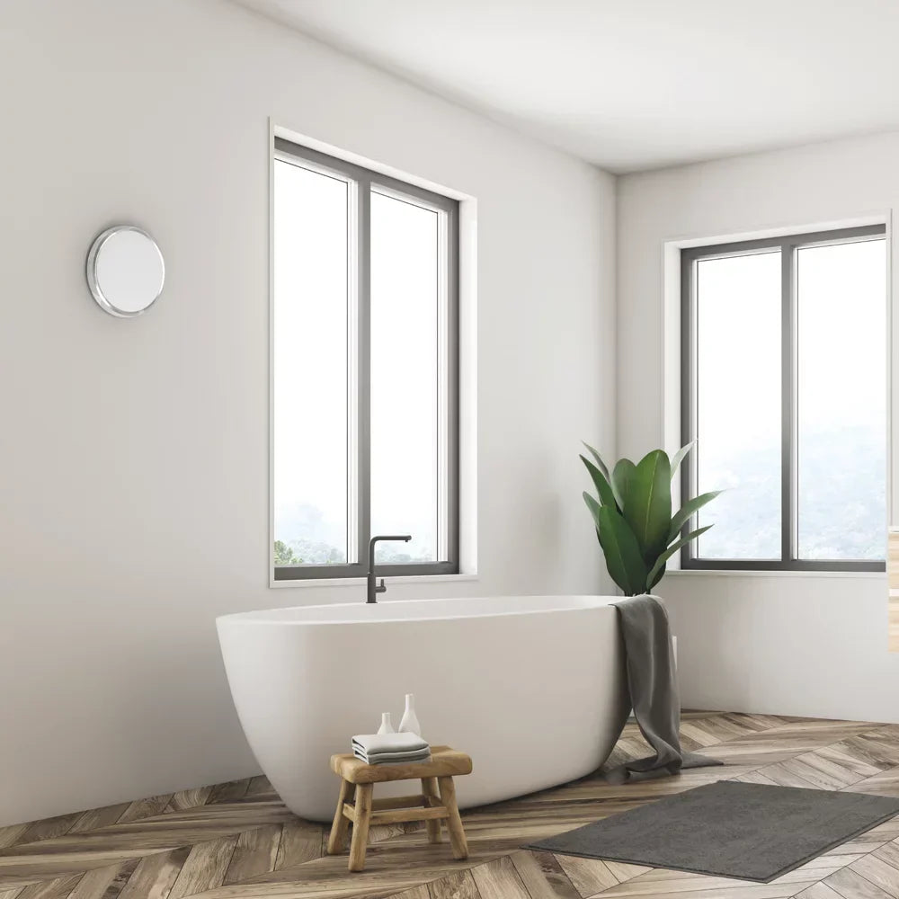 4LITE WIZ CONNECTED LED SMART WALL/CEILING LIGHT CHROME 18W 1620LM - MonkeyTools