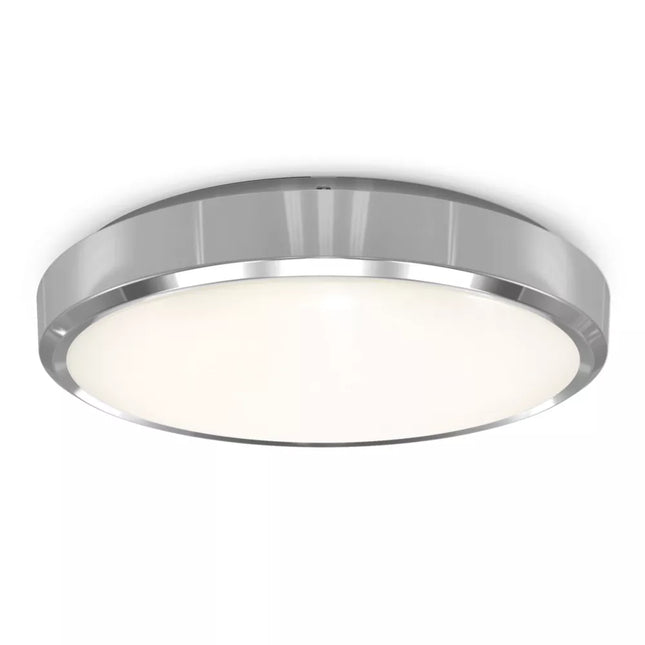 4LITE WIZ CONNECTED LED SMART WALL/CEILING LIGHT CHROME 18W 1620LM - MonkeyTools