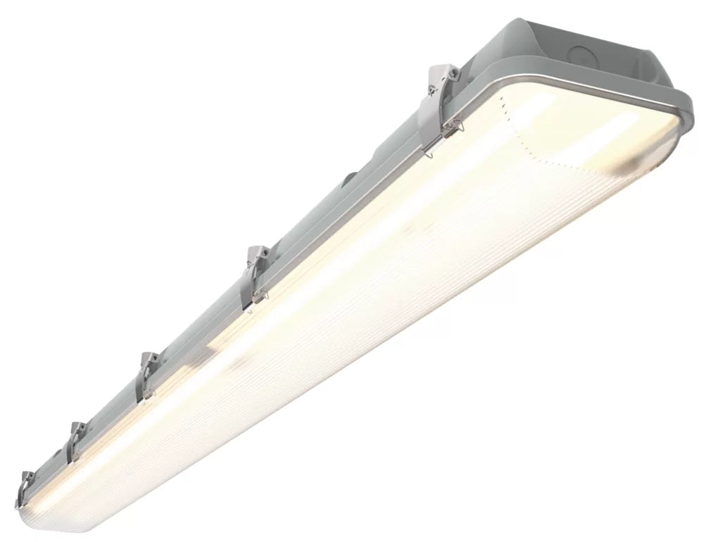 ANSELL TORNADO TWIN 5FT LED NON-CORROSIVE BATTEN FITTING 58W 6353LM 230V - MonkeyTools