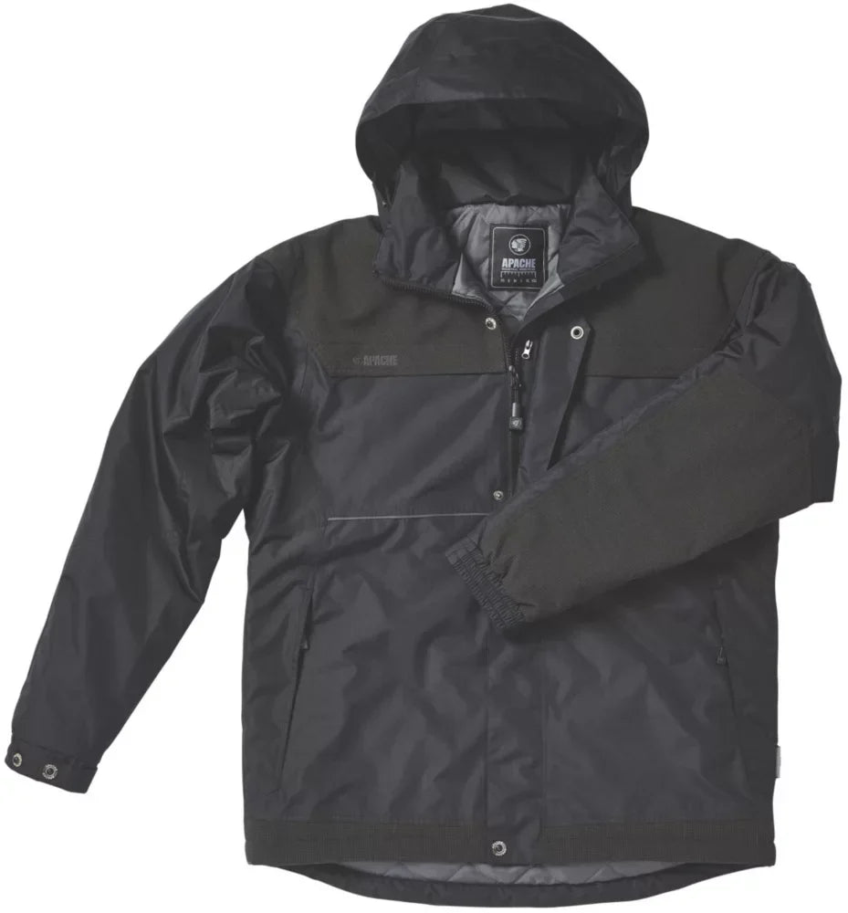 APACHE ATS TECH FLEECE BLACK LARGE 40-42" CHEST - MonkeyTools