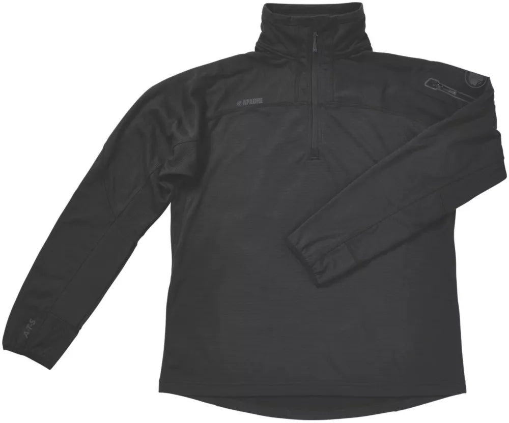 APACHE ATS TECH FLEECE BLACK MEDIUM 37-39" CHEST - MonkeyTools