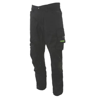 APACHE BANCROFT WORK TROUSERS BLACK/GREY 30
