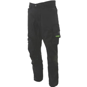 APACHE BANCROFT WORK TROUSERS BLACK/GREY 30