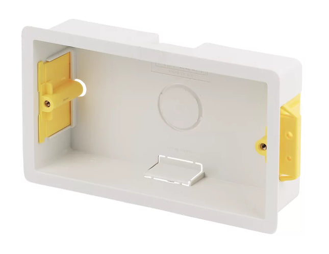 APPLEBY 2-GANG DRY LINING KNOCKOUT BOX 35MM - MonkeyTools