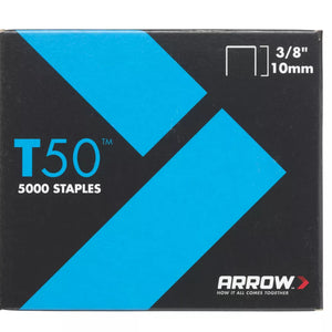 ARROW HEAVY DUTY STAPLES GALVANISED 8MM X 10MM 5000 PACK - MonkeyTools