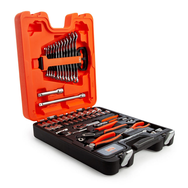 Bahco 1/4" & 1/2" Drive Socket Spanner and Pliers Set 81 Piece S81MIX - SPL - MonkeyTools