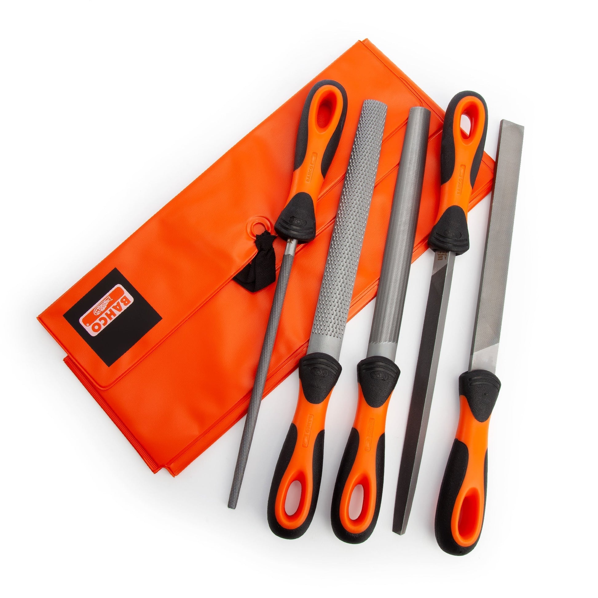Bahco 200mm Engineers File Set 5 Piece 1-477-08-2-2 - SPL - MonkeyTools