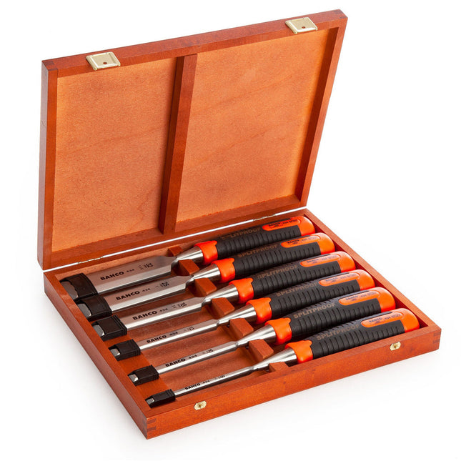 Bahco Bevel Edge Chisel Set 6 Piece BAH434S6 - SPL - MonkeyTools