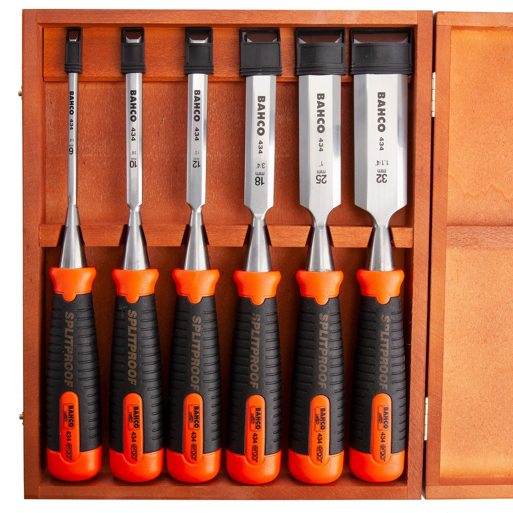 Bahco Bevel Edge Chisel Set 6 Piece BAH434S6 - SPL - MonkeyTools