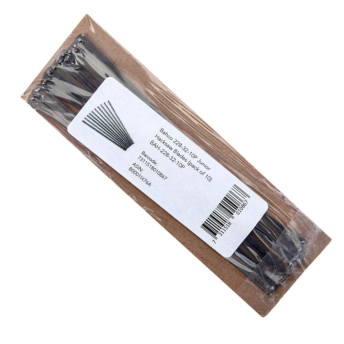 Bahco Junior Hacksaw Blades 6" Pack of 10 BAH-228-32-10P - SPL - MonkeyTools