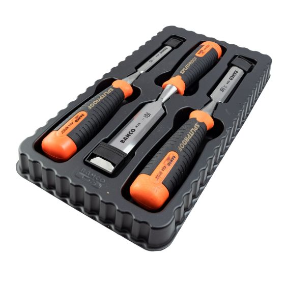 BAHCO 434-S3-EUR B/E SPLITPROOF CHISEL SET 3 PCS - MonkeyTools