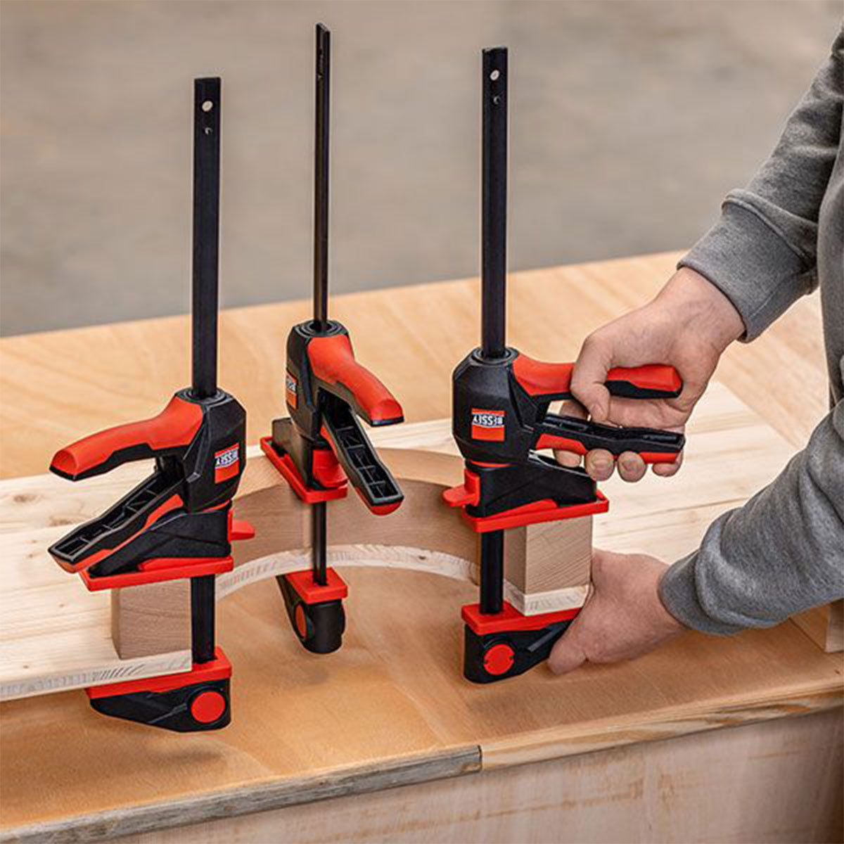 Bessey 150mm One-Handed Clamp with Rotating Handle EZ360-15 - MonkeyTools