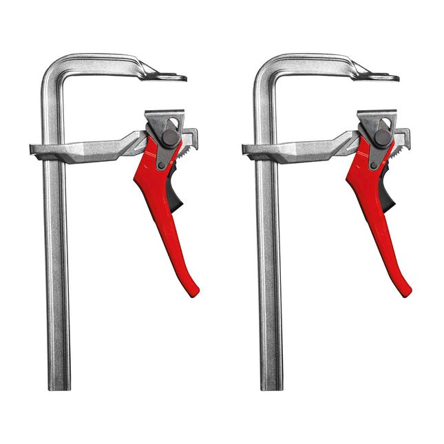 Bessey 200mm x 100mm Lever Clamp BESGSH20 Pack of 2 - MonkeyTools