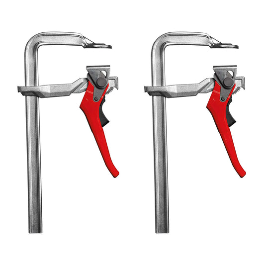 Bessey 200mm x 100mm Lever Clamp BESGSH20 Pack of 2 - MonkeyTools