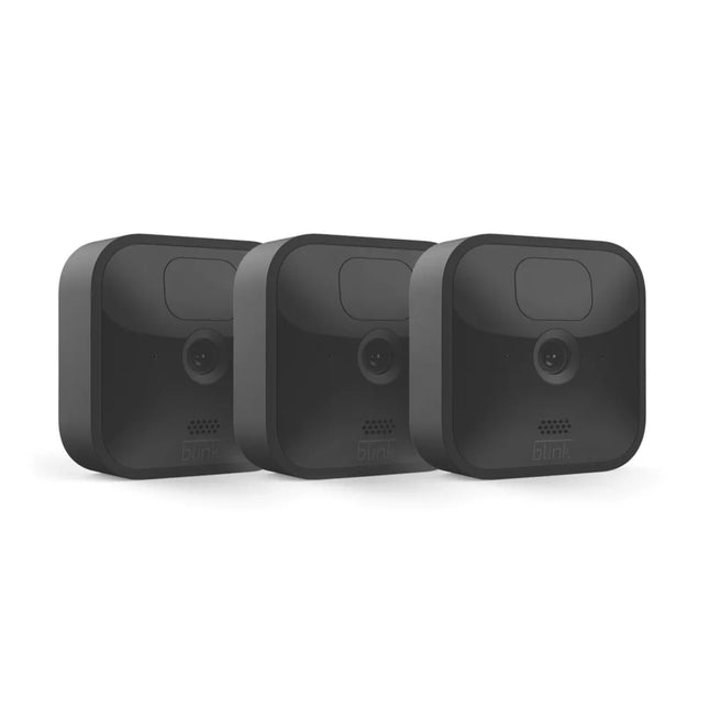 BLINK B088D1718R BLACK WIRELESS SMART CAMERA SYSTEM & 3 1080P OUTDOOR CAMERAS - MonkeyTools