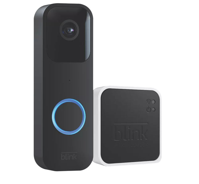 BLINK SMART VIDEO WIRELESS DOORBELL WITH SYNC MODULE 2 BLACK - MonkeyTools
