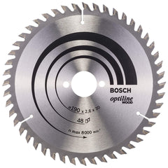 Bosch 190mm 48T Wood Circular Saw Blade Optiline 2608640617