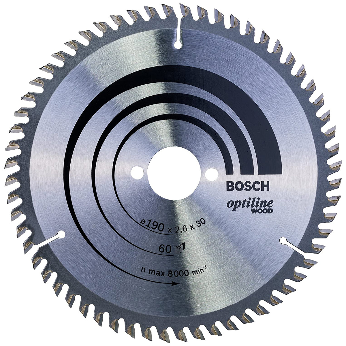 Bosch 190mm 60T Wood Circular Saw Blade Optiline 2608641188 - MonkeyTools