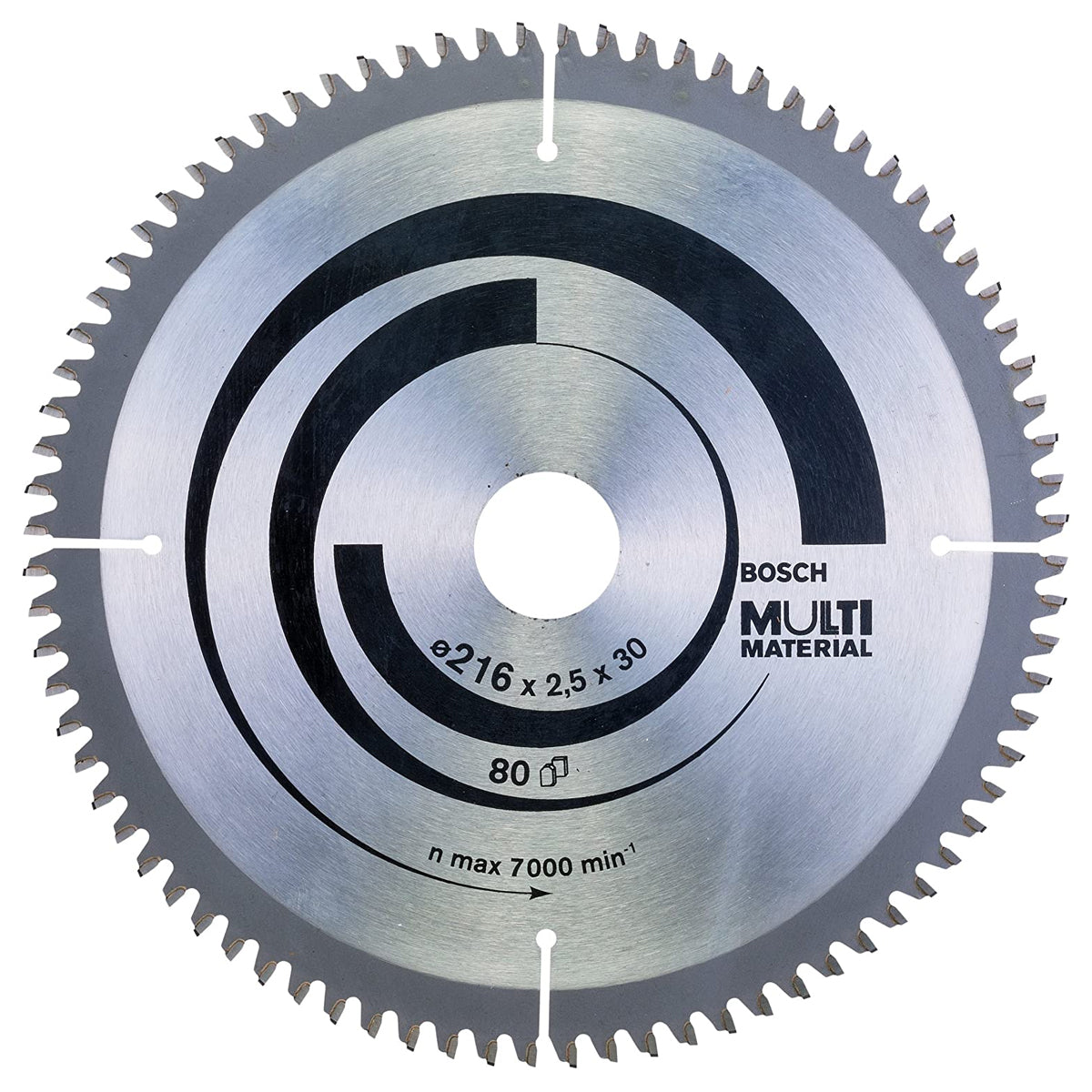 Bosch 216mm 80T Multi Material Circular Saw Blade 2608640447 - MonkeyTools
