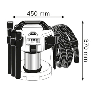 Bosch GAS 18V-10 L Professional L-Class Vacuum Body only 06019C6302 - MonkeyTools