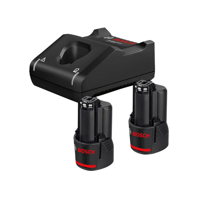 Bosch GBA 12V 2.0Ah Battery + GAL 12V-40 Charger Professional Starter Kit BSH600A019R9 - MonkeyTools