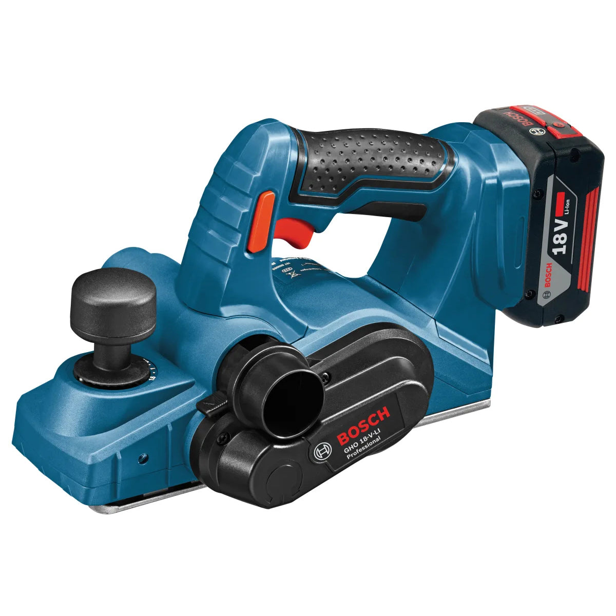 Bosch GHO 18 V-LI Professional Planer 2 x 5.0Ah Batteries & Charger 06015A0373 - MonkeyTools