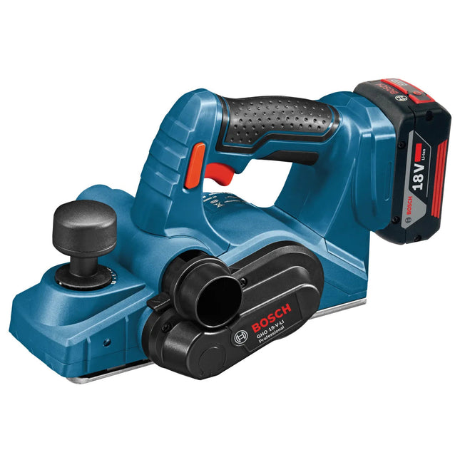 Bosch GHO 18 V-LI Professional Planer 2 x 5.0Ah Batteries & Charger 06015A0373 - MonkeyTools
