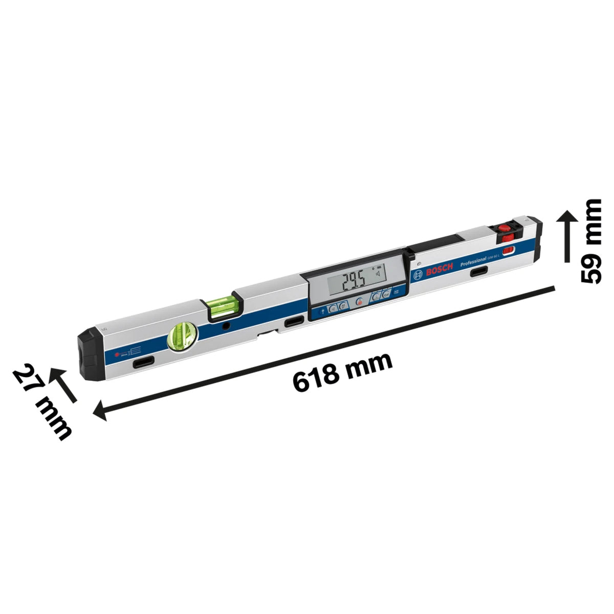 Bosch GIM 60 L Professional 60cm Incline Measurer 0601076900 - MonkeyTools