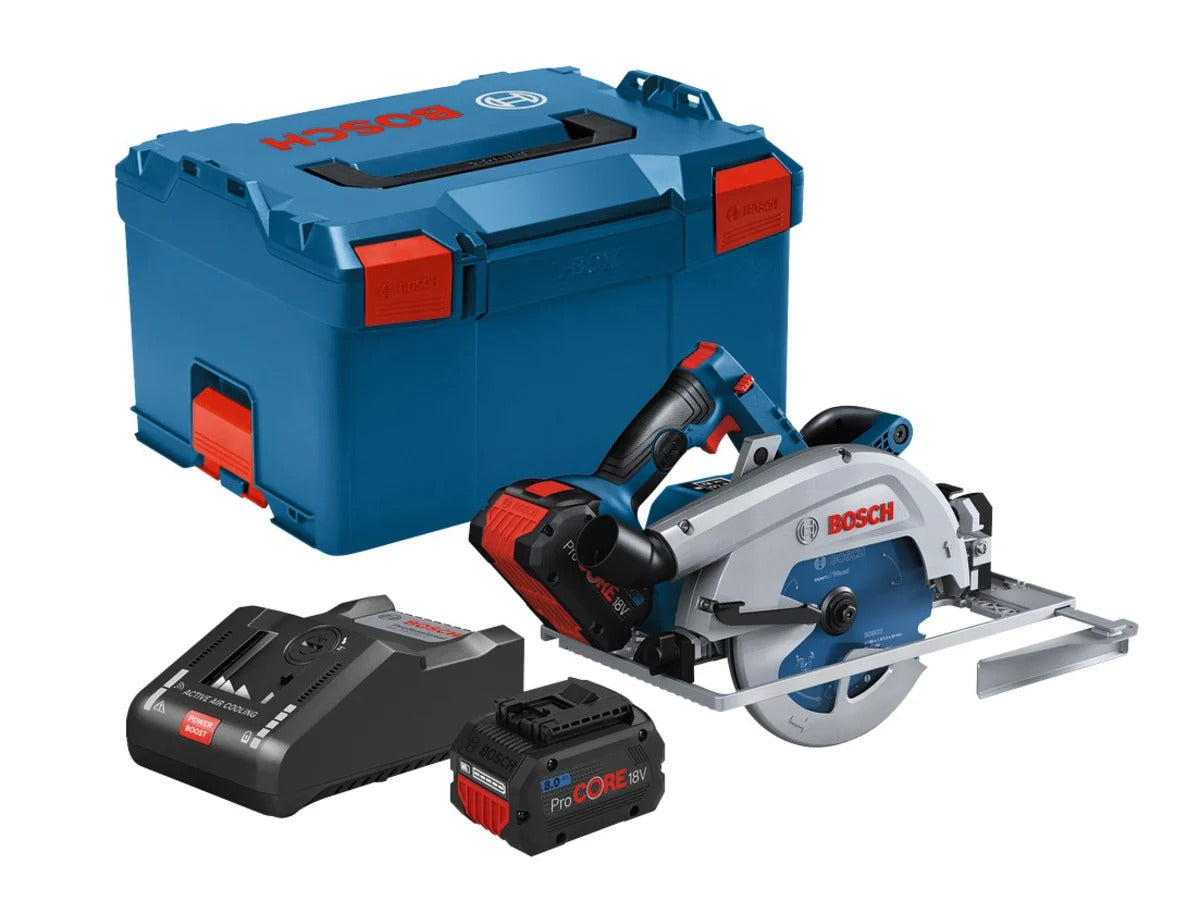 Bosch GKS 18V-68 GC Pro Circular Saw With 2 x 5.5Ah Batteries & Charger in Case 06016B5170 - MonkeyTools
