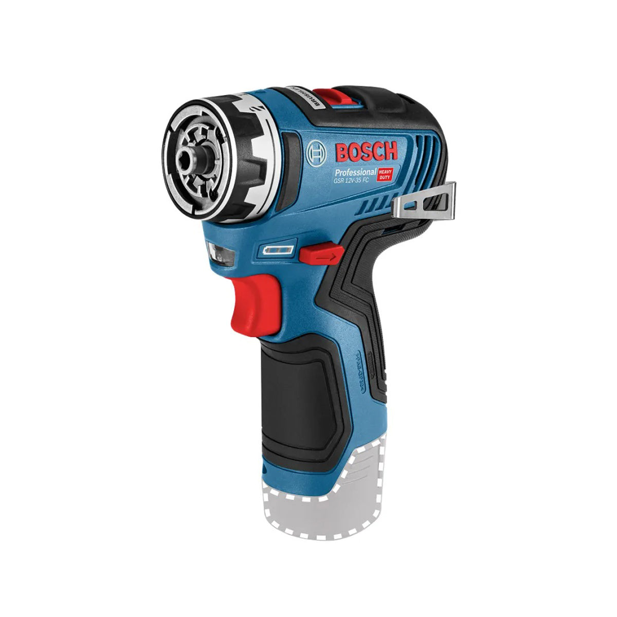 Bosch GSR 12V-35 FC Pro FlexiClick Drill Driver Bare Unit BSH6019H3004 - MonkeyTools