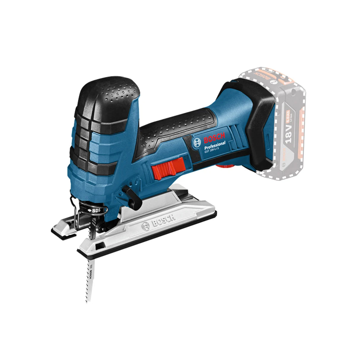 Bosch GST 18V-LI S Professional Jigsaw Body only 06015A5100 - MonkeyTools