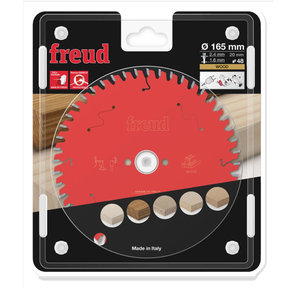 Freud 165mm 48T Circular Saw Blade for Wood - MonkeyTools