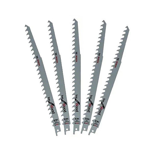 Bosch 240mm Reciprocating Sabre Saw Blades S1542K Pack of 5 - MonkeyTools