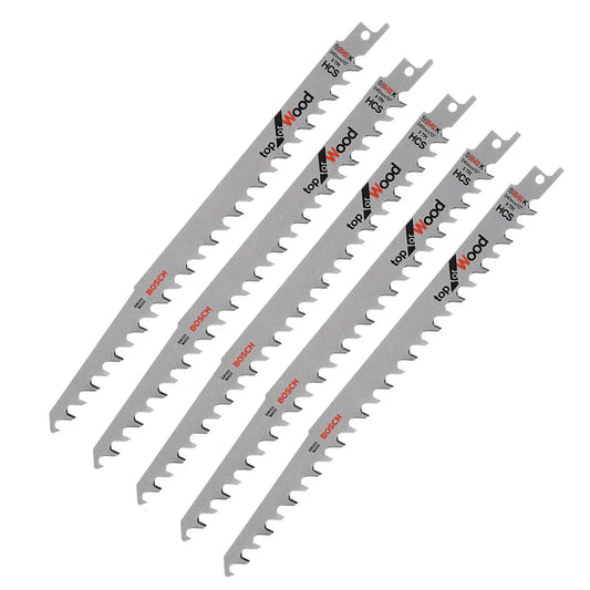 Bosch 240mm Reciprocating Sabre Saw Blades S1542K Pack of 5 - MonkeyTools