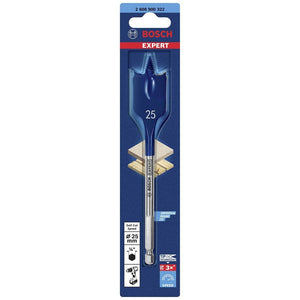 BOSCH EXPERT SELF CUT SPEED FLAT DRILL BIT HEX SHANK 25MM X 152MM 2608900322 - MonkeyTools