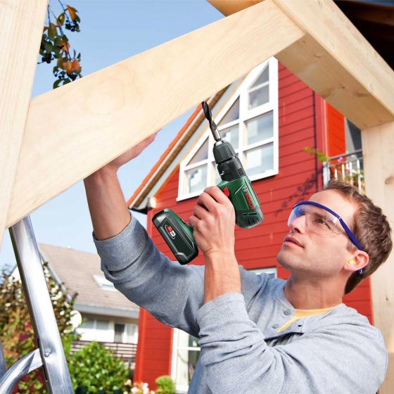 BOSCH GREEN PSB 1800 LI-2 18V CORDLESS TWO-SPEED COMBI HAMMER DRILL BODY ONLY - MonkeyTools