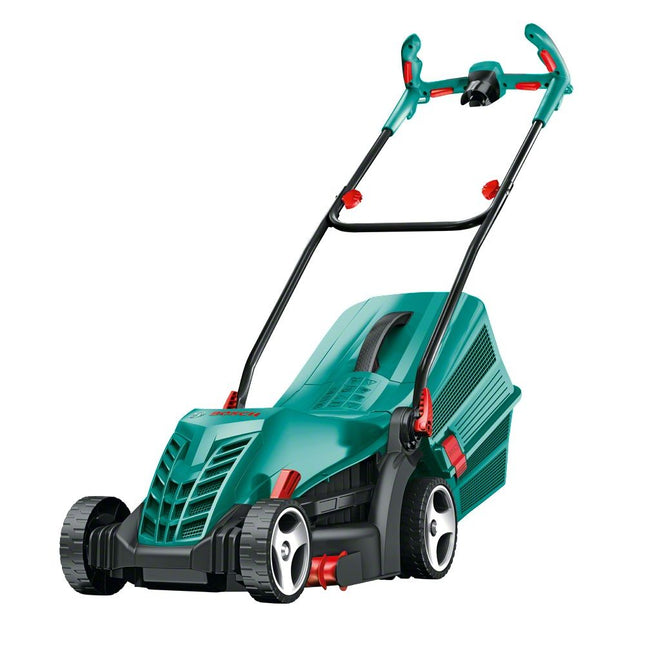 BOSCH GREEN ROTAK 36 R CORDED ELECTRIC ROTARY LAWN MOWER 1350W 240V 06008A6273 - MonkeyTools
