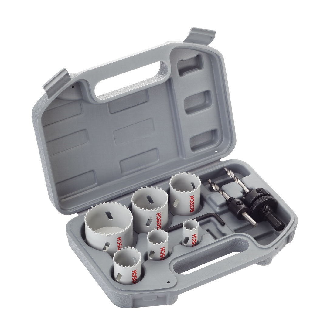 BOSCH HSS BI-METAL HOLESAW SET FOR ELECTRICIANS X9 PCS 2608580804 - MonkeyTools