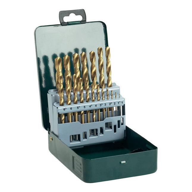 BOSCH HSS-TIN PROMOLINE METAL DRILL BIT SET X19 PIECES 2607019437 - MonkeyTools