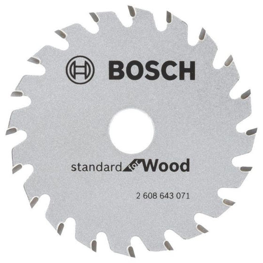 BOSCH OPTILINE CIRCULAR SAW BLADE STANDARD FOR WOOD 85MM X 20 TH. X 15MM 2608643071 - MonkeyTools