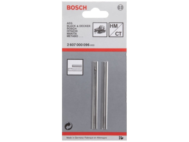 BOSCH PLANER BLADES 82MM PACK OF X2 2607000096 - MonkeyTools